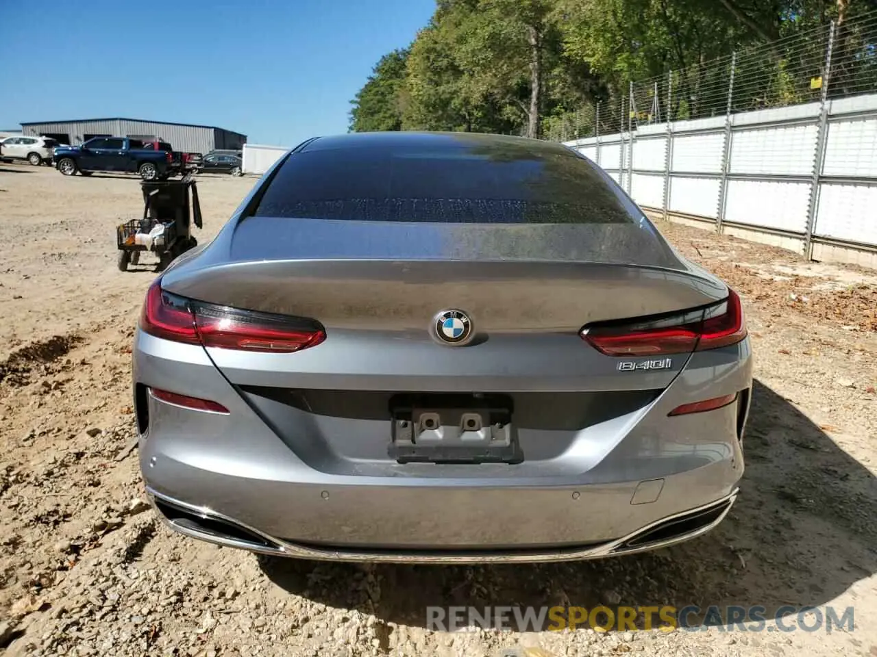 6 fotografías del automóvil dañado WBAGV2C0XMCF08892 BMW 8 SERIES 2021
