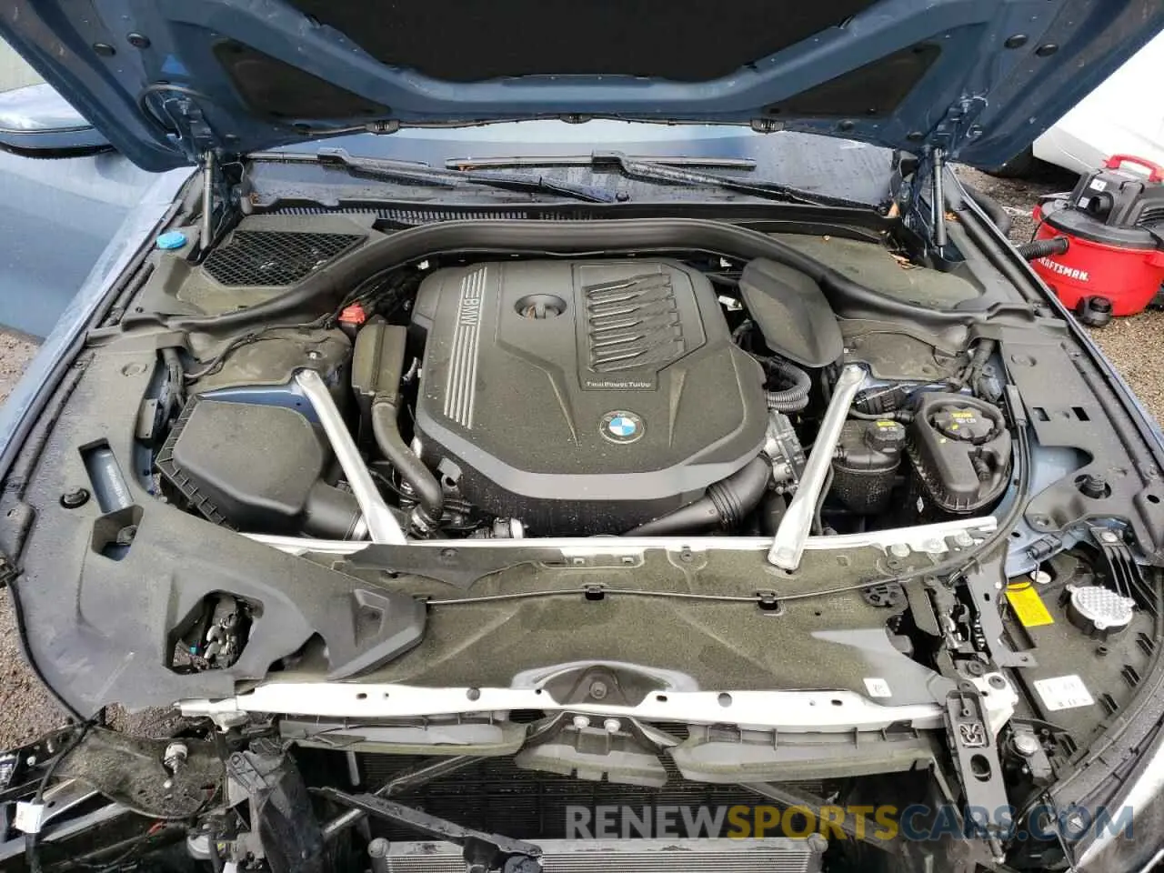 7 fotografías del automóvil dañado WBAGV4C06MCG41502 BMW 8 SERIES 2021
