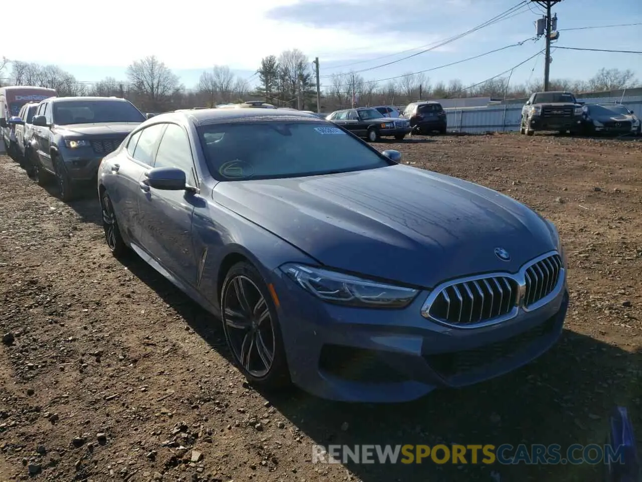 1 fotografías del automóvil dañado WBAGV4C07MCF55051 BMW 8 SERIES 2021