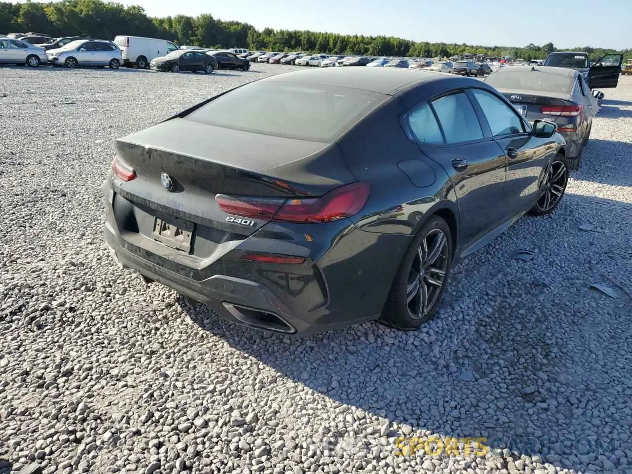 4 fotografías del automóvil dañado WBAGV4C09MCF85748 BMW 8 SERIES 2021