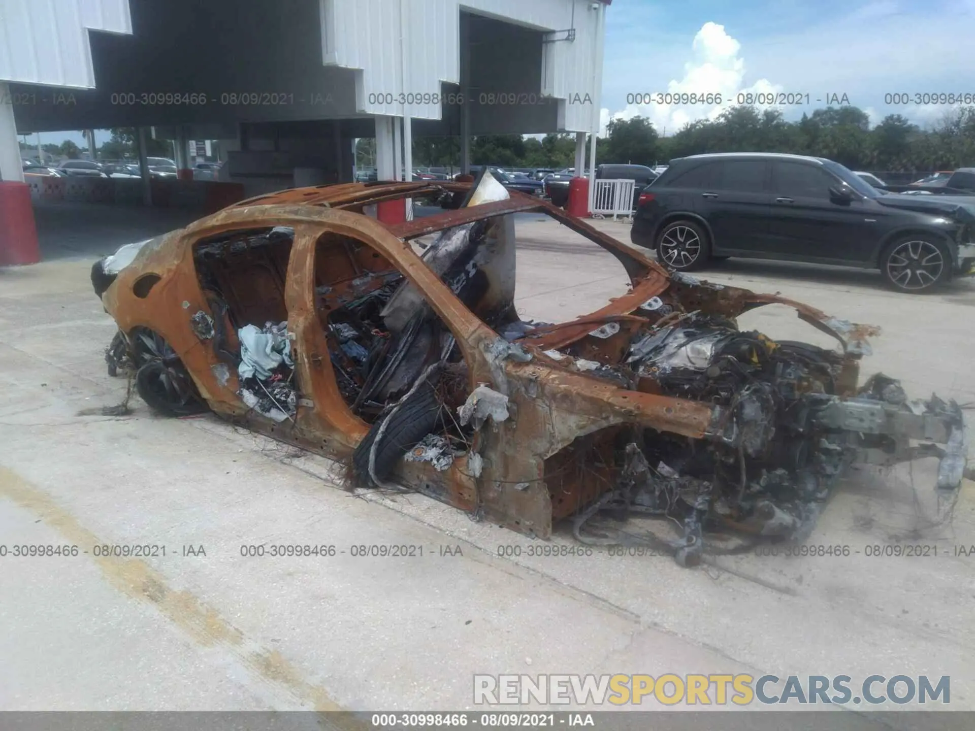 1 fotografías del automóvil dañado WBAGV8C02MCF22174 BMW 8 SERIES 2021