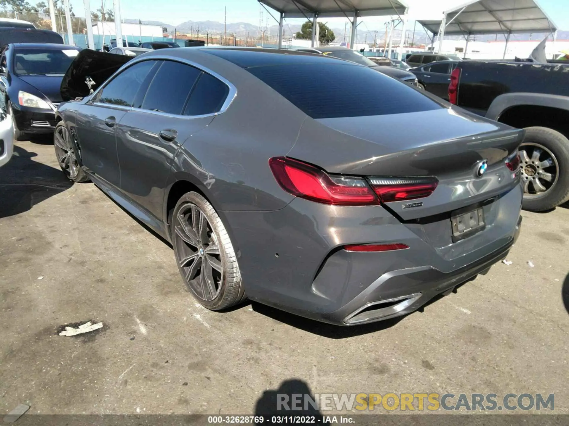 3 fotografías del automóvil dañado WBAGV8C03MCF60464 BMW 8 SERIES 2021