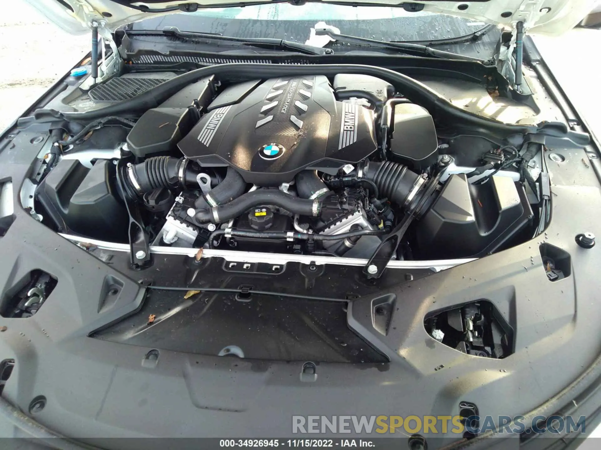 10 fotografías del automóvil dañado WBABC4C04NCH87687 BMW 8 SERIES 2022