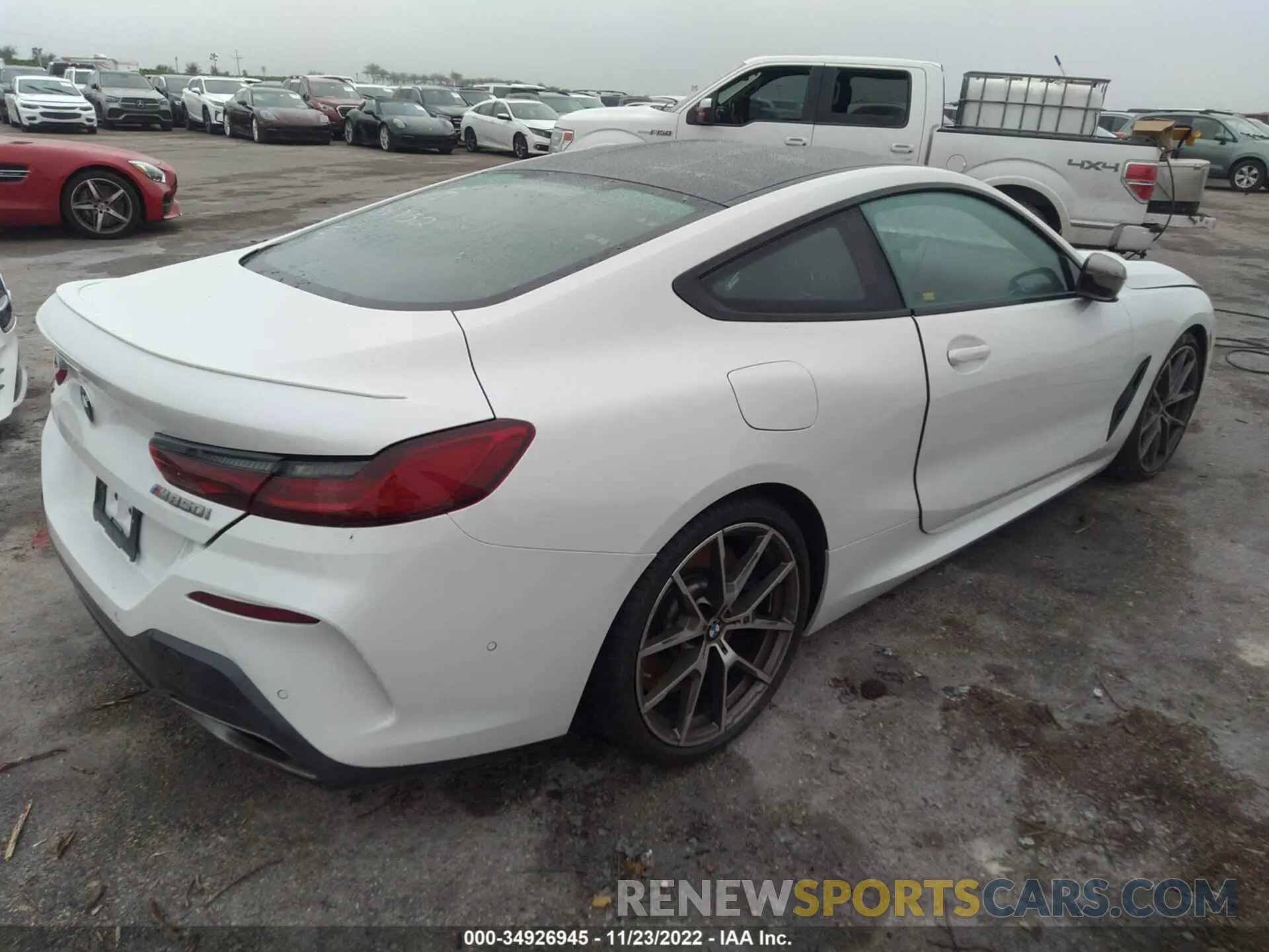 4 fotografías del automóvil dañado WBABC4C04NCH87687 BMW 8 SERIES 2022