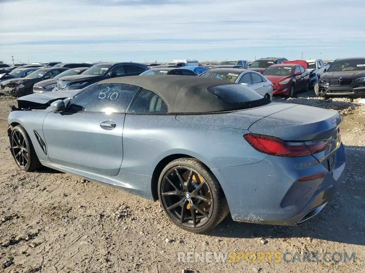 2 fotografías del automóvil dañado WBADZ2C00NCJ36954 BMW 8 SERIES 2022