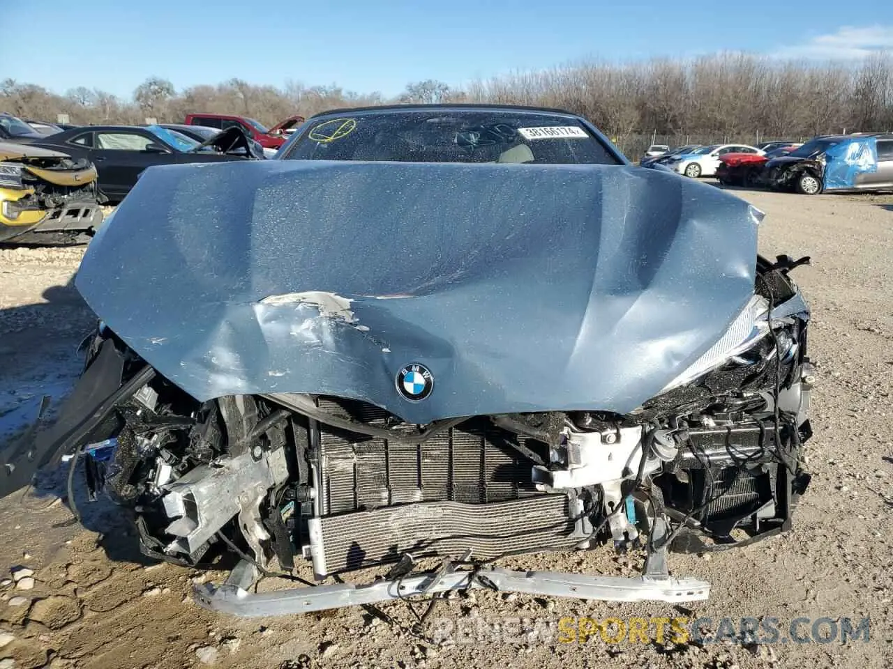 5 fotografías del automóvil dañado WBADZ2C00NCJ36954 BMW 8 SERIES 2022