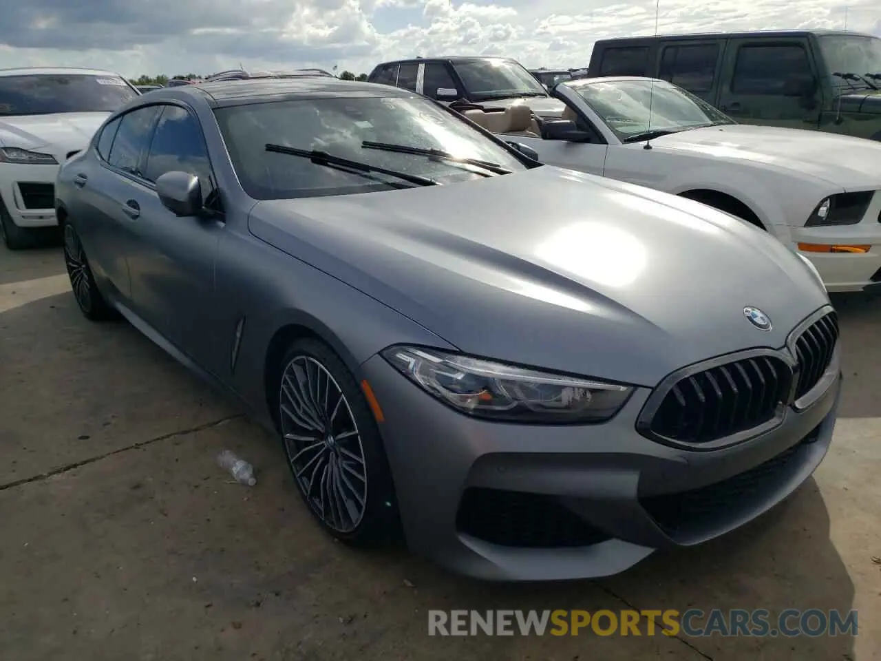 1 fotografías del automóvil dañado WBAGV2C03NCH48934 BMW 8 SERIES 2022