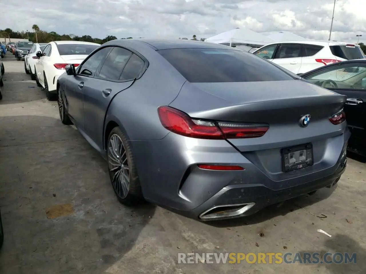 3 fotografías del automóvil dañado WBAGV2C03NCH48934 BMW 8 SERIES 2022