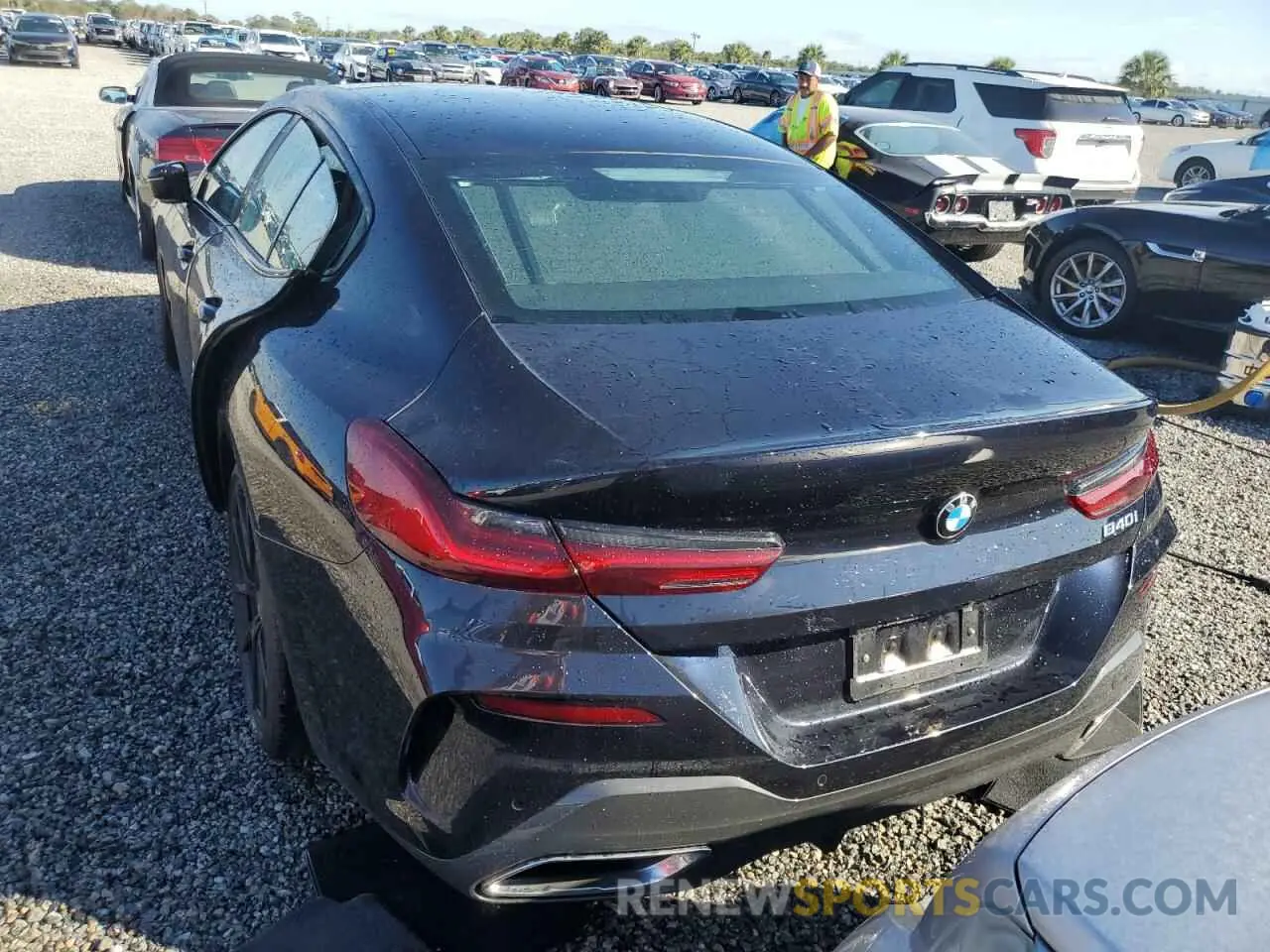 6 fotografías del automóvil dañado WBAGV2C04NCJ34178 BMW 8 SERIES 2022