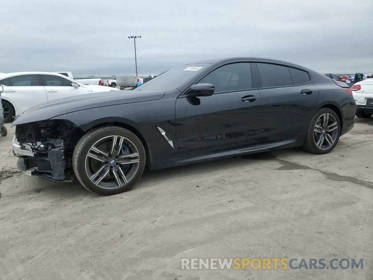 1 fotografías del automóvil dañado WBAGV4C01NCH18603 BMW 8 SERIES 2022