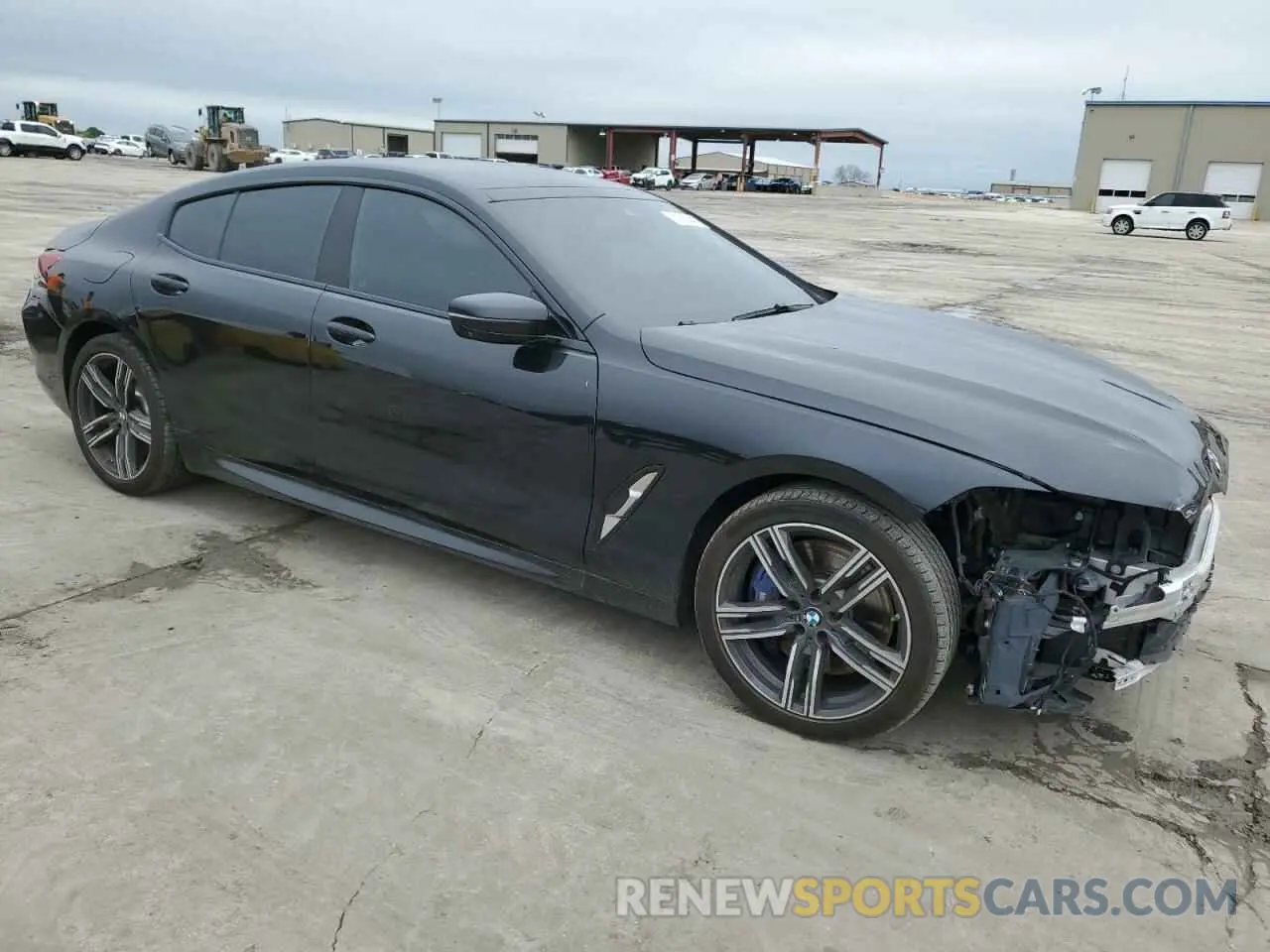 4 fotografías del automóvil dañado WBAGV4C01NCH18603 BMW 8 SERIES 2022
