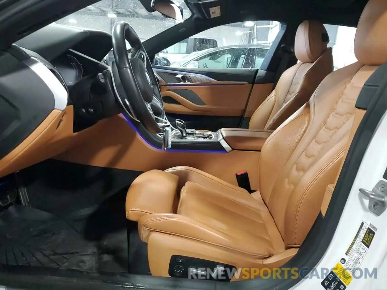 7 fotografías del automóvil dañado WBAGV4C06NCH11761 BMW 8 SERIES 2022