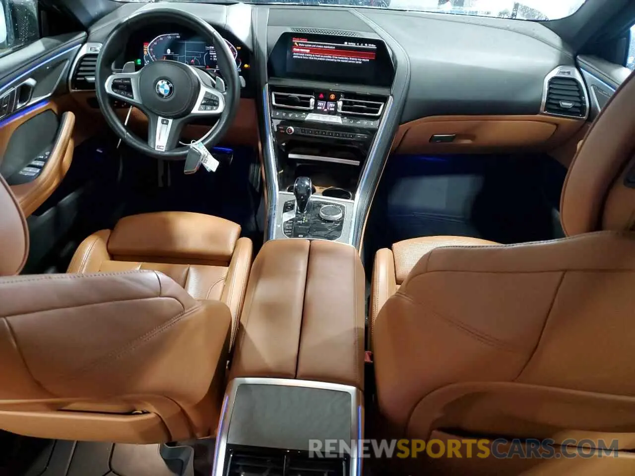 8 fotografías del automóvil dañado WBAGV4C06NCH11761 BMW 8 SERIES 2022