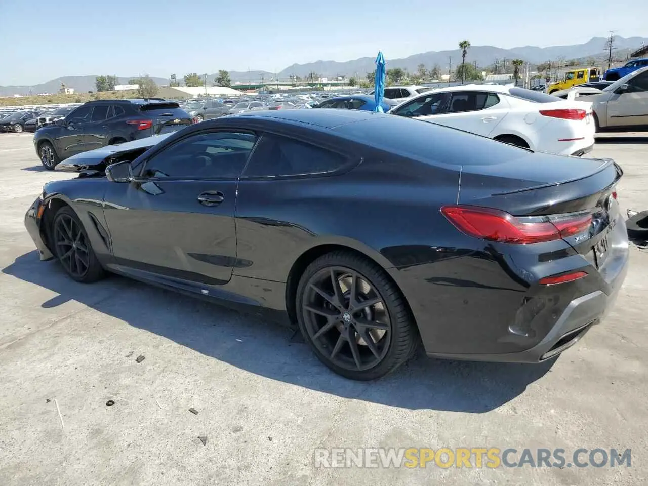 2 fotografías del automóvil dañado WBAAE4C05RCN32734 BMW 8 SERIES 2024