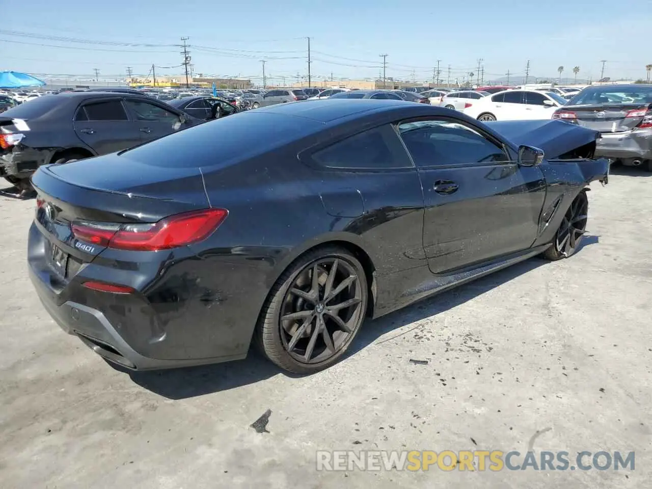 3 fotografías del automóvil dañado WBAAE4C05RCN32734 BMW 8 SERIES 2024