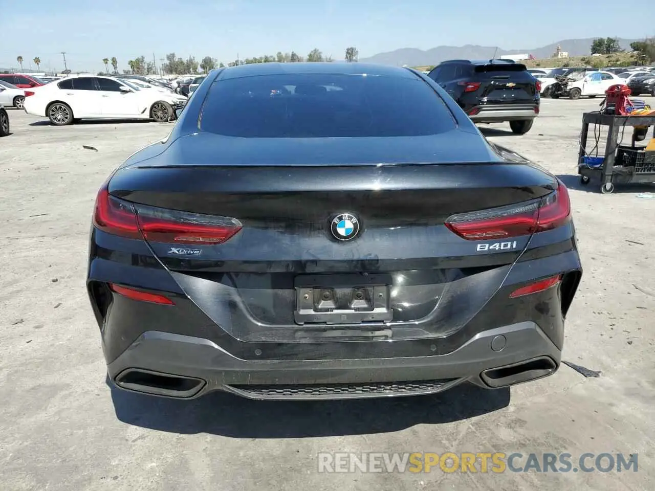 6 fotografías del automóvil dañado WBAAE4C05RCN32734 BMW 8 SERIES 2024