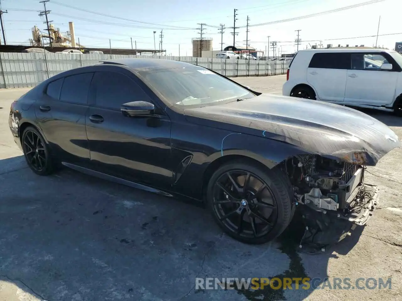 4 fotografías del automóvil dañado WBAGV2C05RCP20023 BMW 8 SERIES 2024