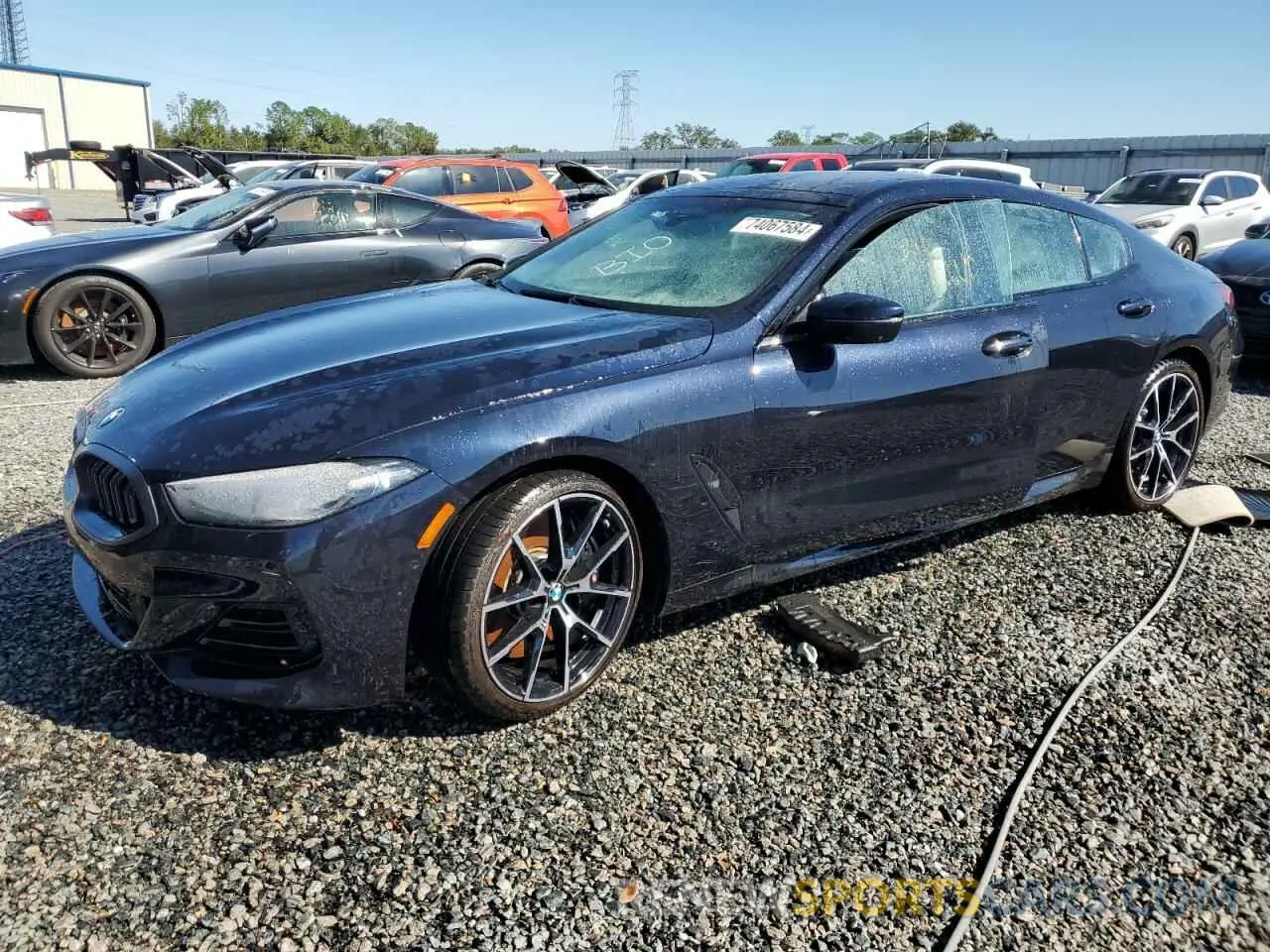 1 fotografías del automóvil dañado WBAGV2C00SCS41384 BMW 8 SERIES 2025
