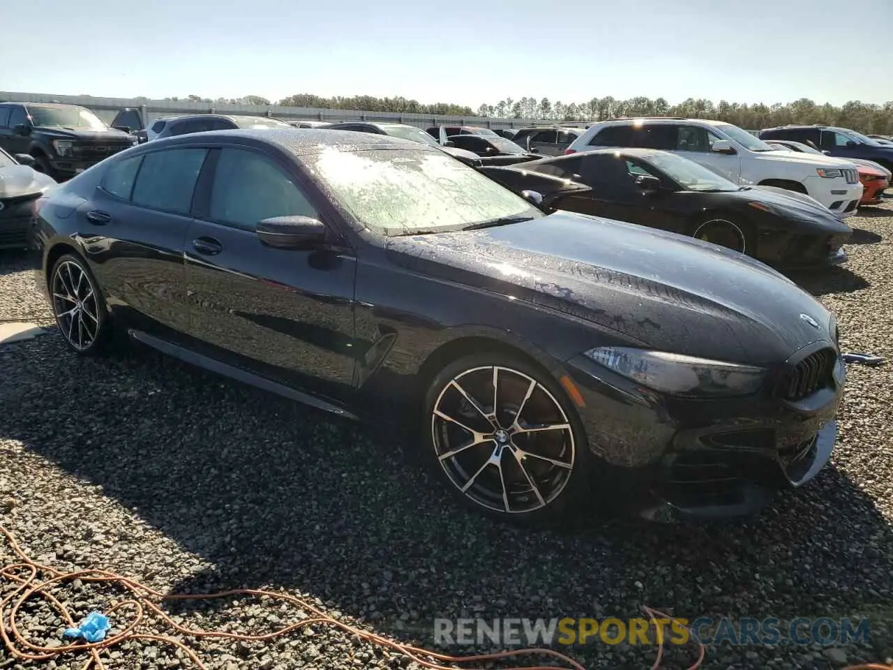 4 fotografías del automóvil dañado WBAGV2C00SCS41384 BMW 8 SERIES 2025