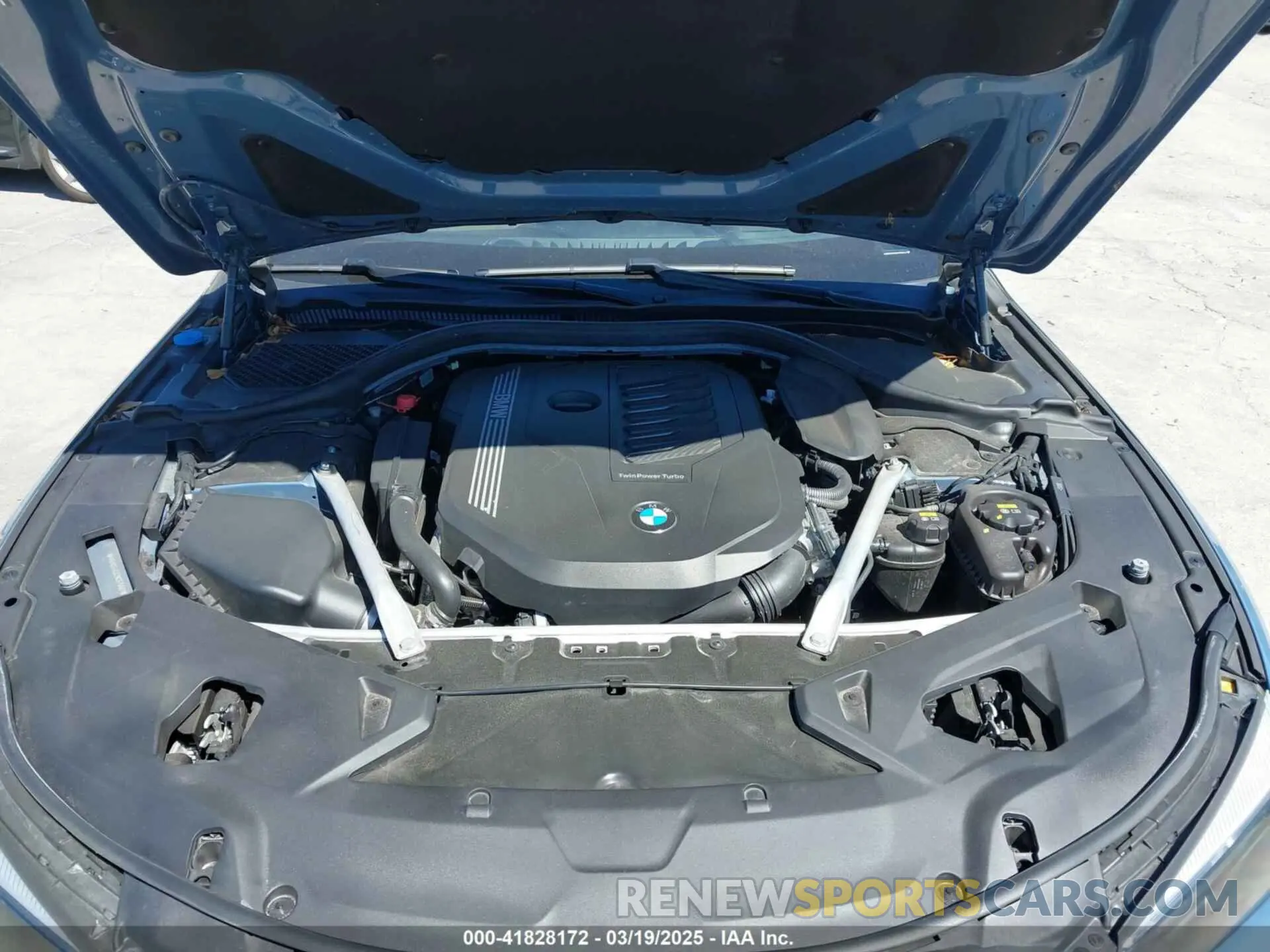 10 fotografías del automóvil dañado WBADZ4C02NCH76601 BMW 840 2022