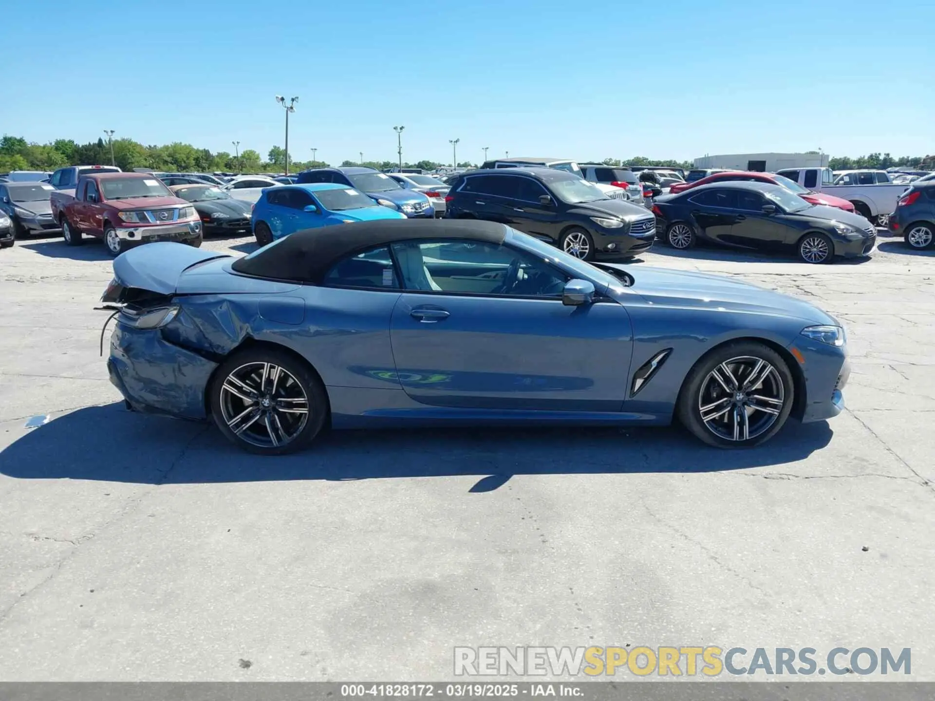13 fotografías del automóvil dañado WBADZ4C02NCH76601 BMW 840 2022