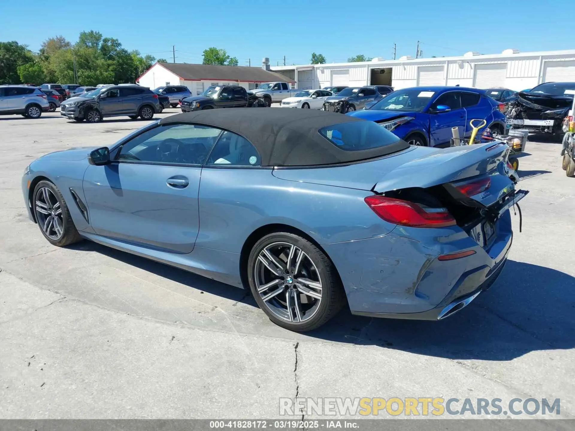 3 fotografías del automóvil dañado WBADZ4C02NCH76601 BMW 840 2022