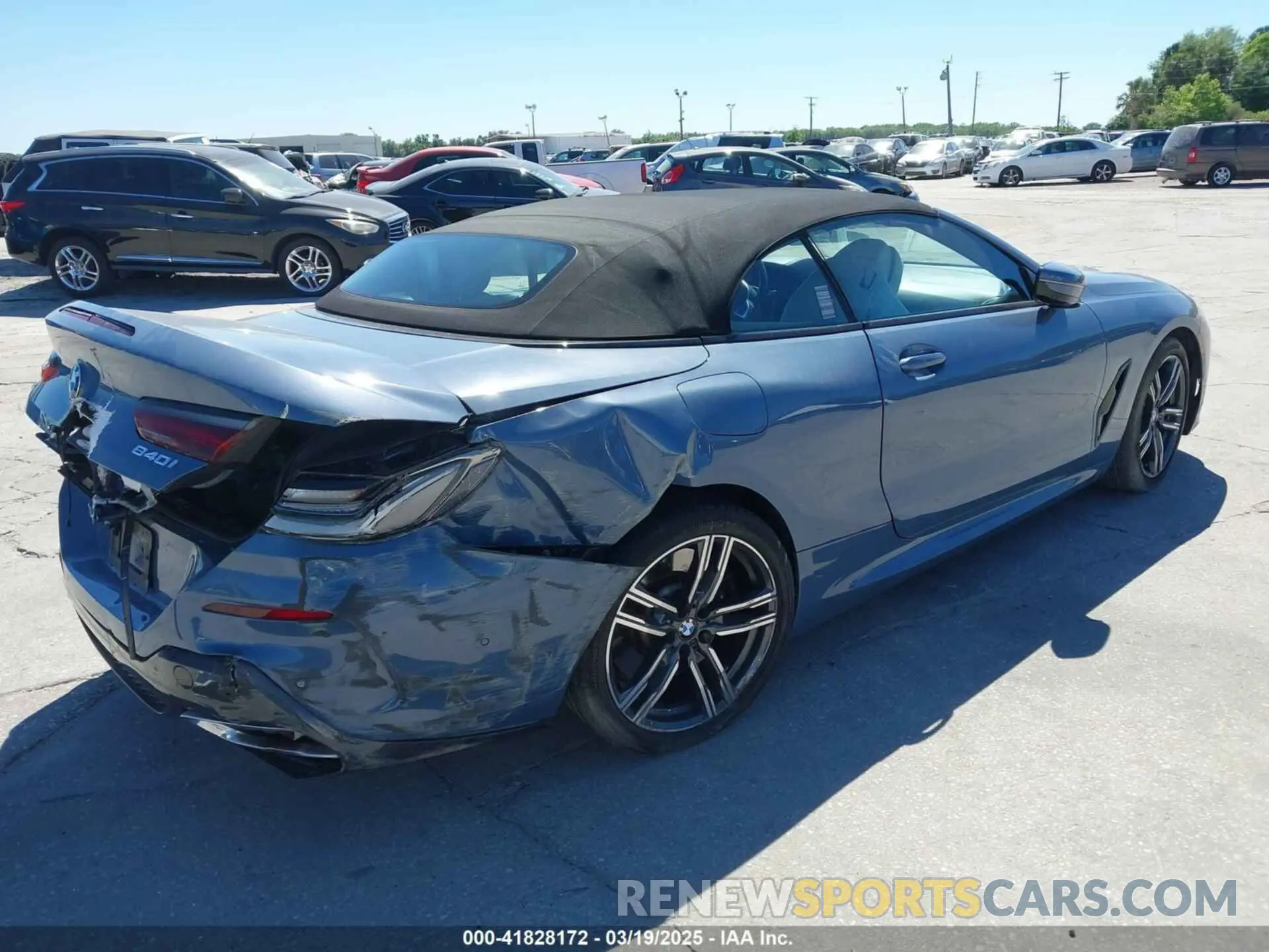 4 fotografías del automóvil dañado WBADZ4C02NCH76601 BMW 840 2022