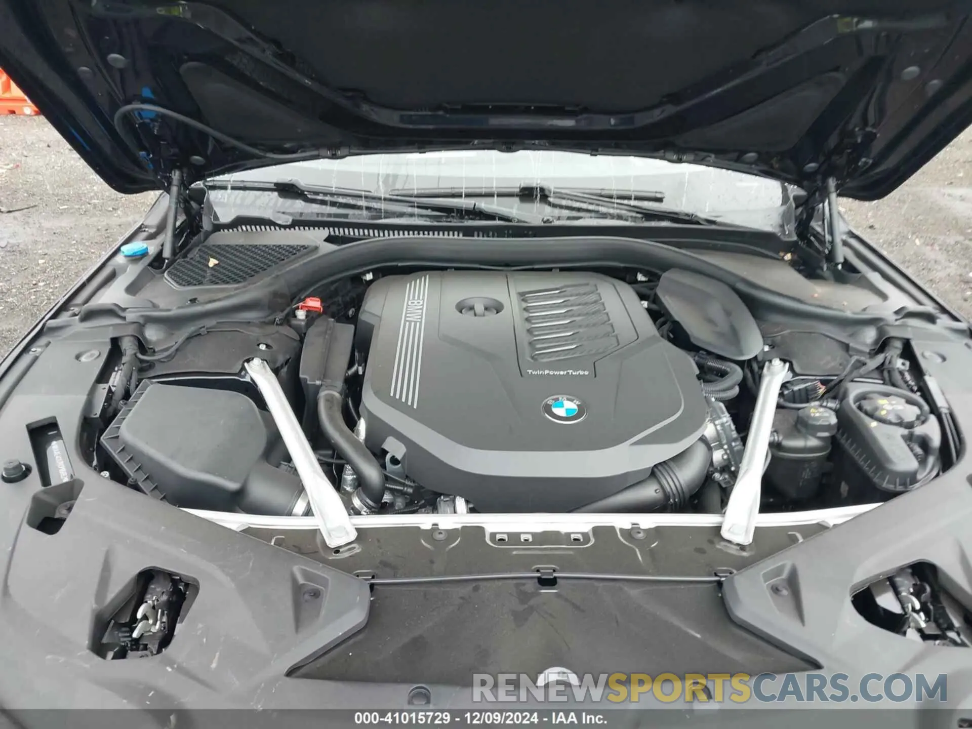 10 fotografías del automóvil dañado WBAAE4C07RCP85652 BMW 840 2024