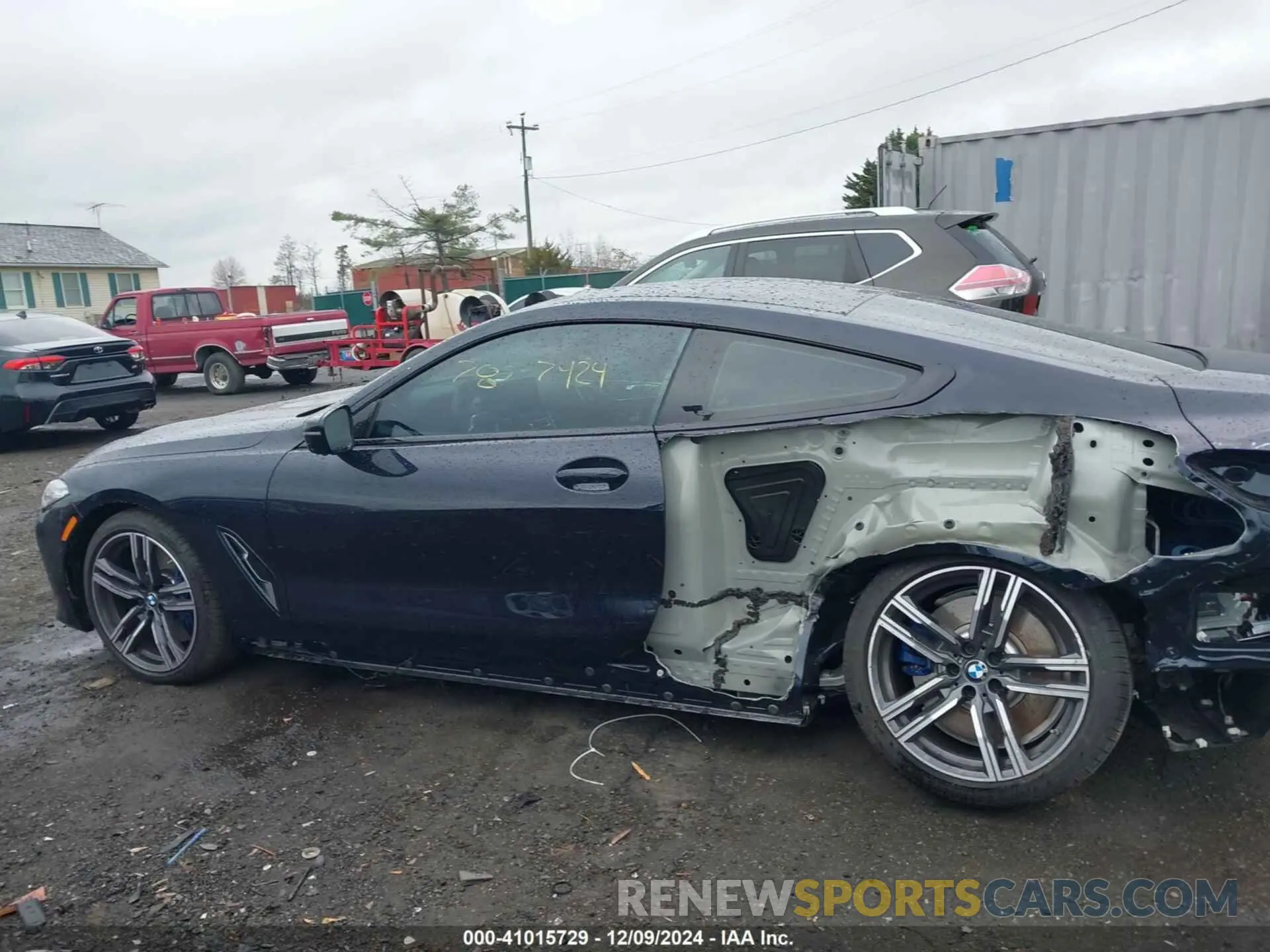 15 fotografías del automóvil dañado WBAAE4C07RCP85652 BMW 840 2024