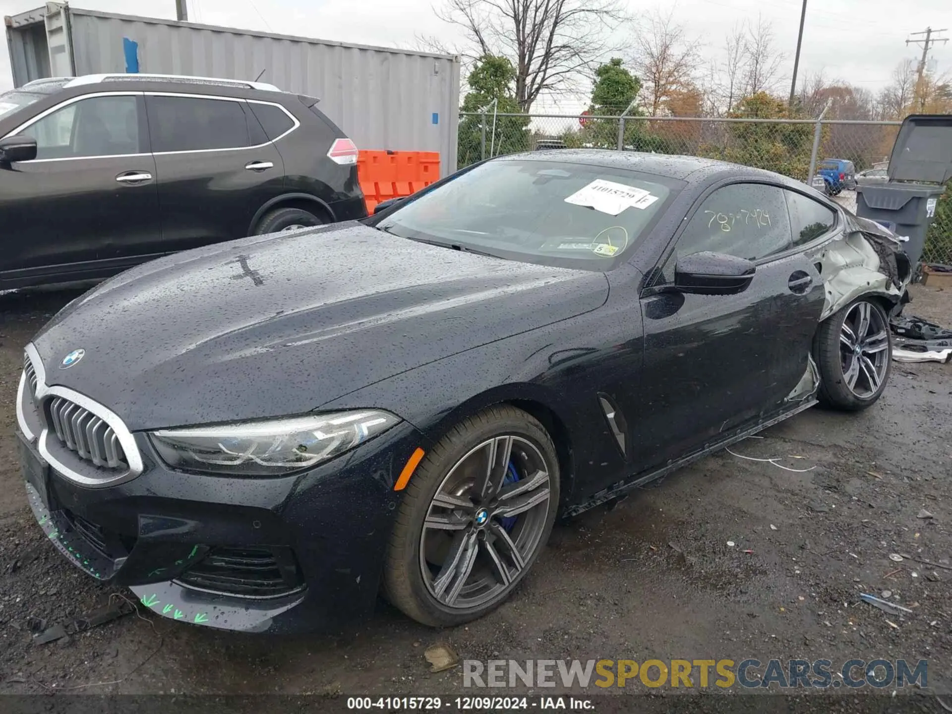 2 fotografías del automóvil dañado WBAAE4C07RCP85652 BMW 840 2024