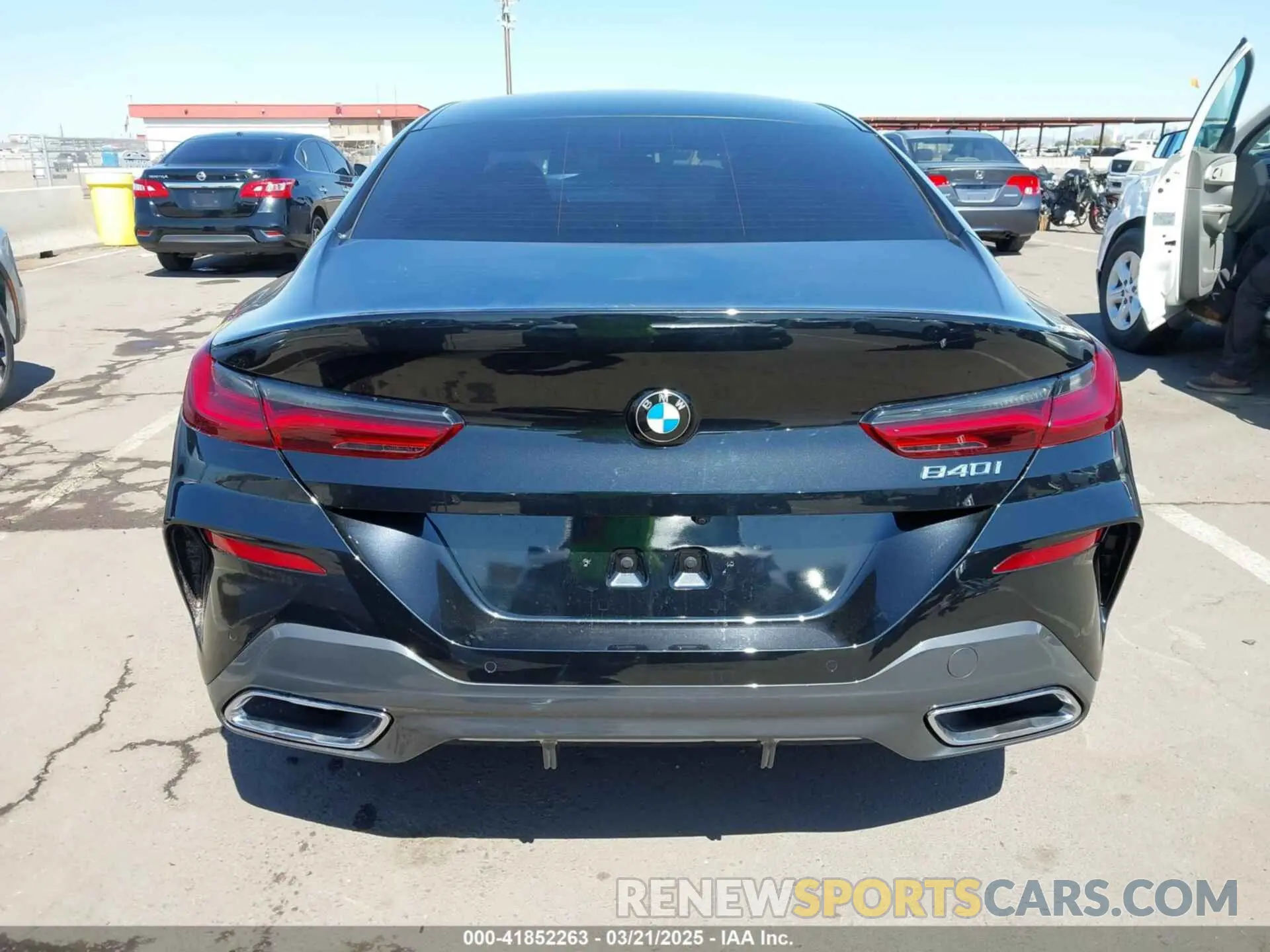 16 fotografías del automóvil dañado WBAGV2C06NCH71589 BMW 840 GRAN COUPE 2022
