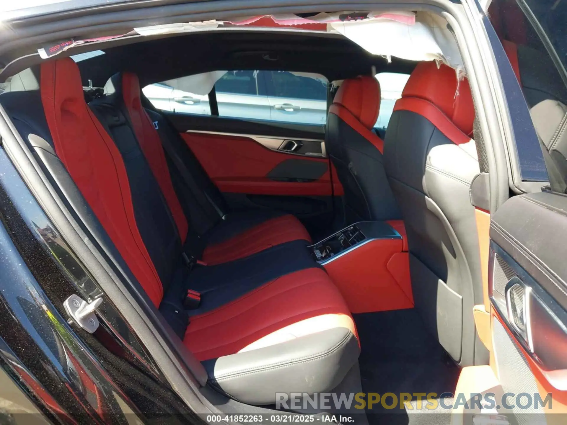 8 fotografías del automóvil dañado WBAGV2C06NCH71589 BMW 840 GRAN COUPE 2022