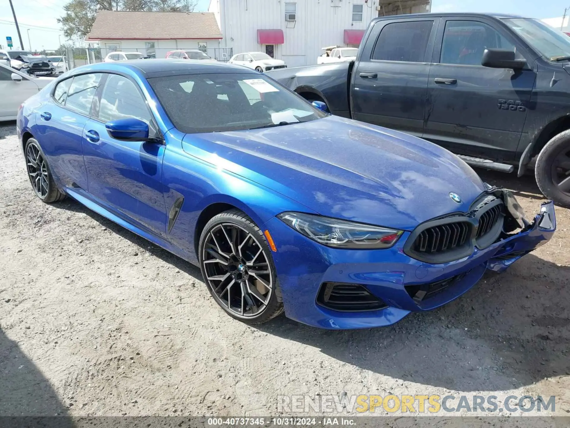 1 fotografías del automóvil dañado WBAGV2C0XPCL70367 BMW 840 GRAN COUPE 2023