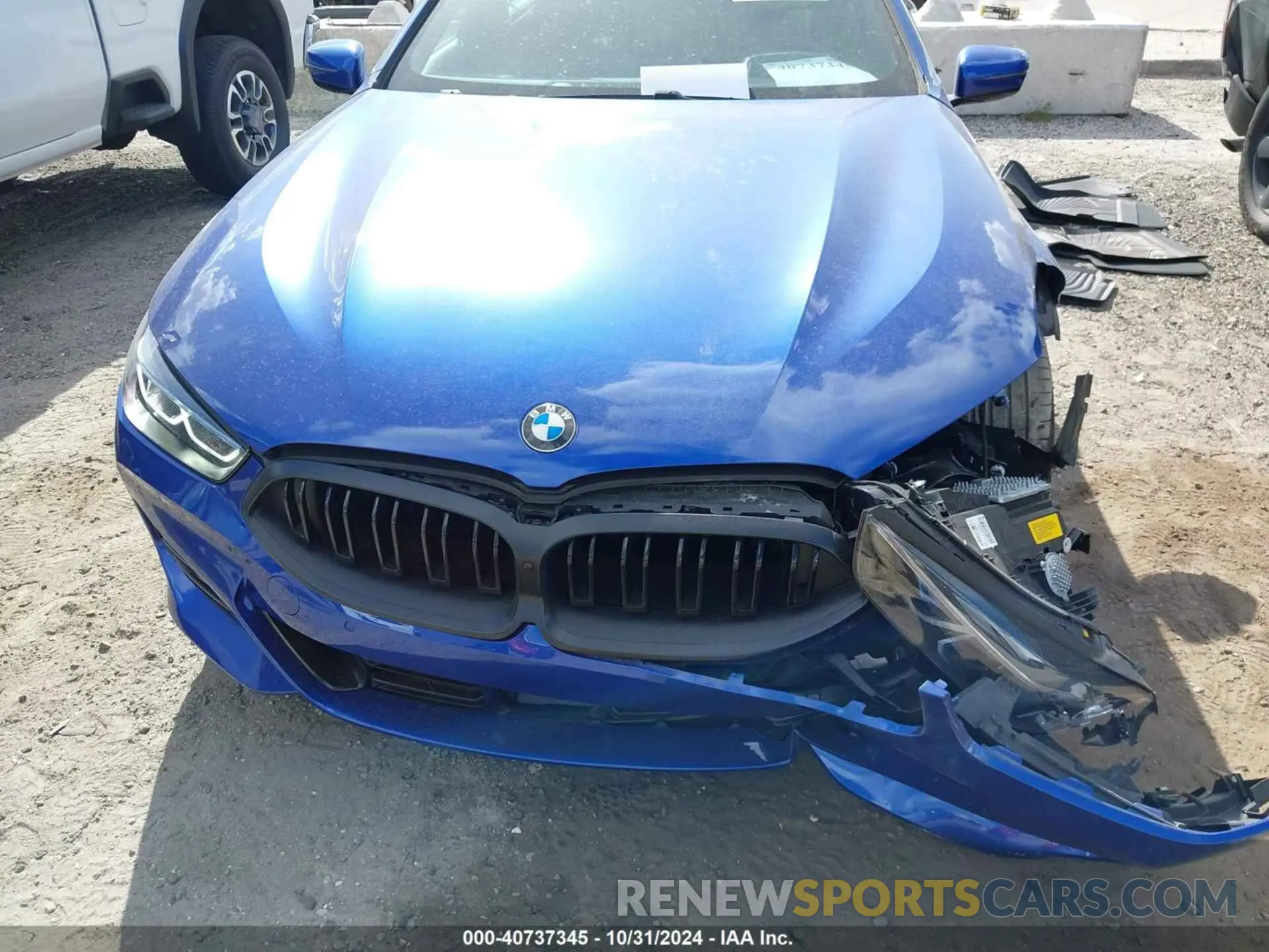6 fotografías del automóvil dañado WBAGV2C0XPCL70367 BMW 840 GRAN COUPE 2023
