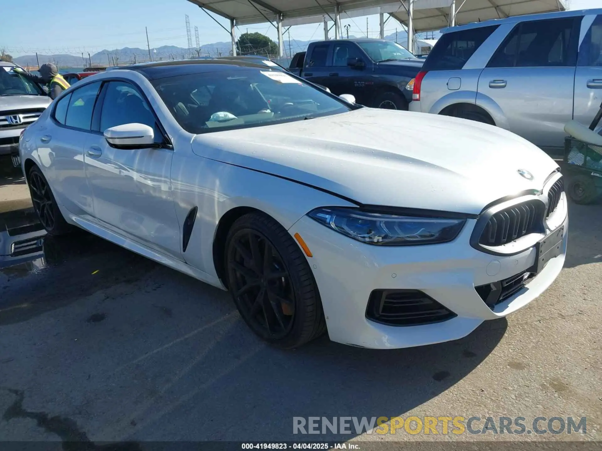 1 fotografías del automóvil dañado WBAGV2C06RCR88952 BMW 840 GRAN COUPE 2024