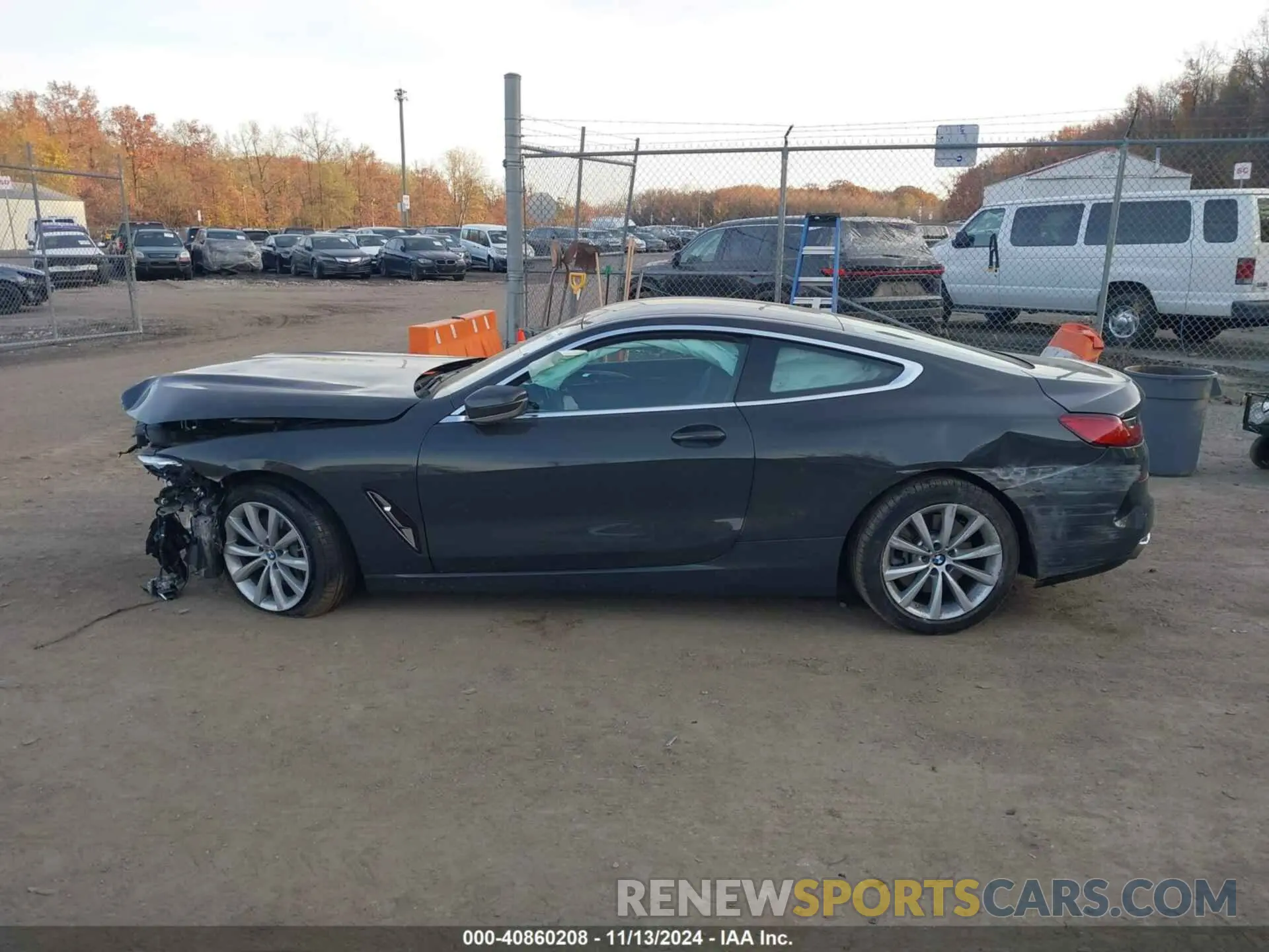 14 fotografías del automóvil dañado WBAAE4C05LCE38248 BMW 840I 2020