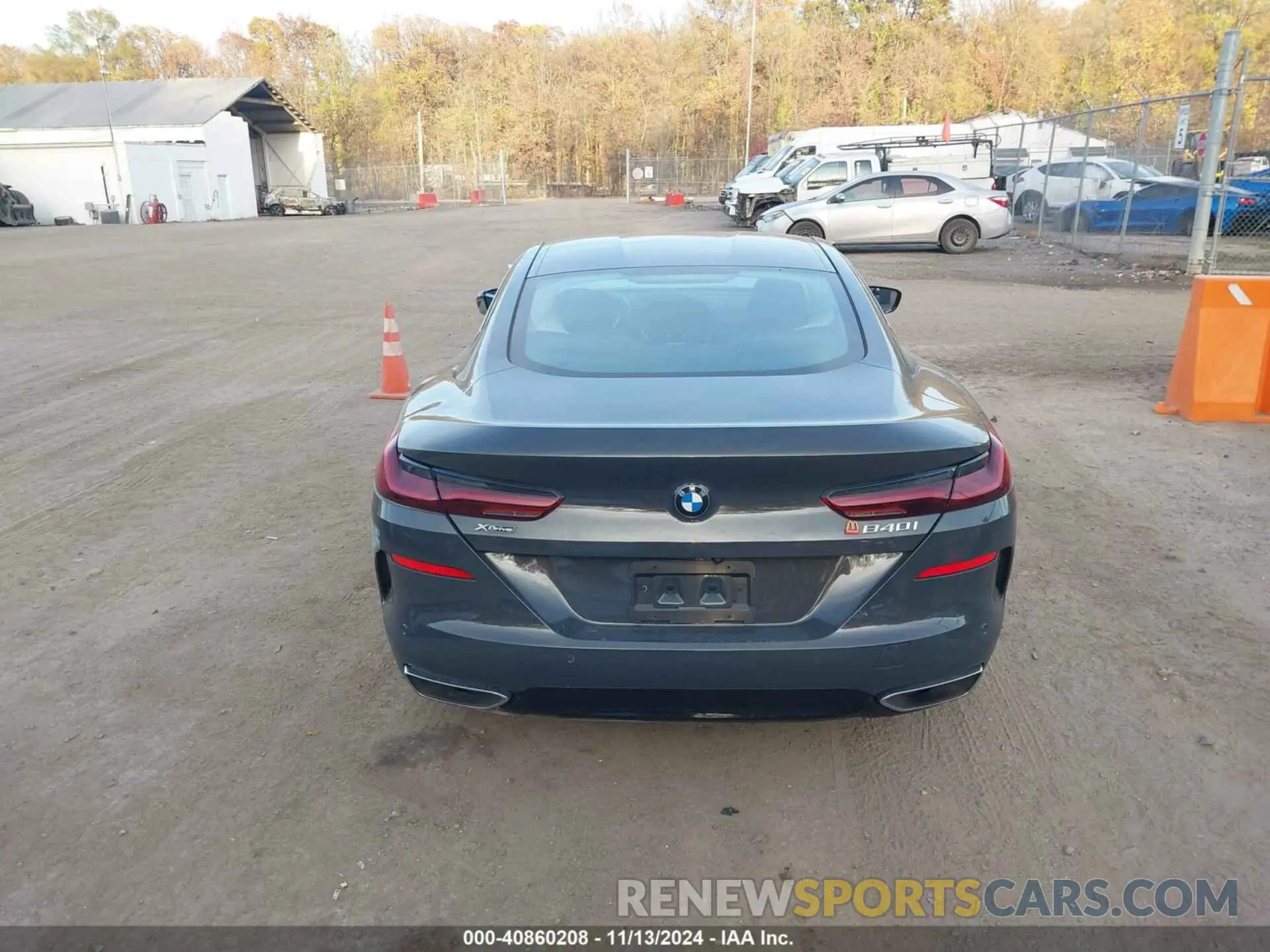 16 fotografías del automóvil dañado WBAAE4C05LCE38248 BMW 840I 2020