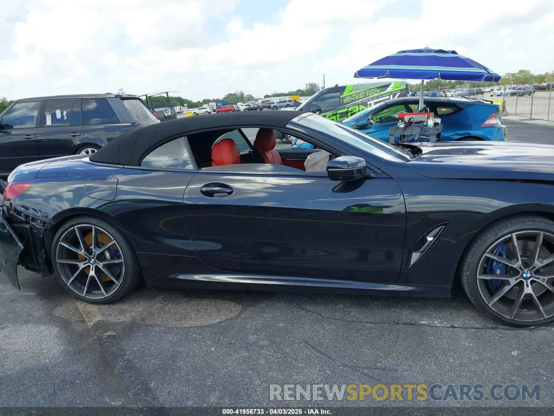 13 fotografías del automóvil dañado WBADZ2C04LCE13928 BMW 840I 2020