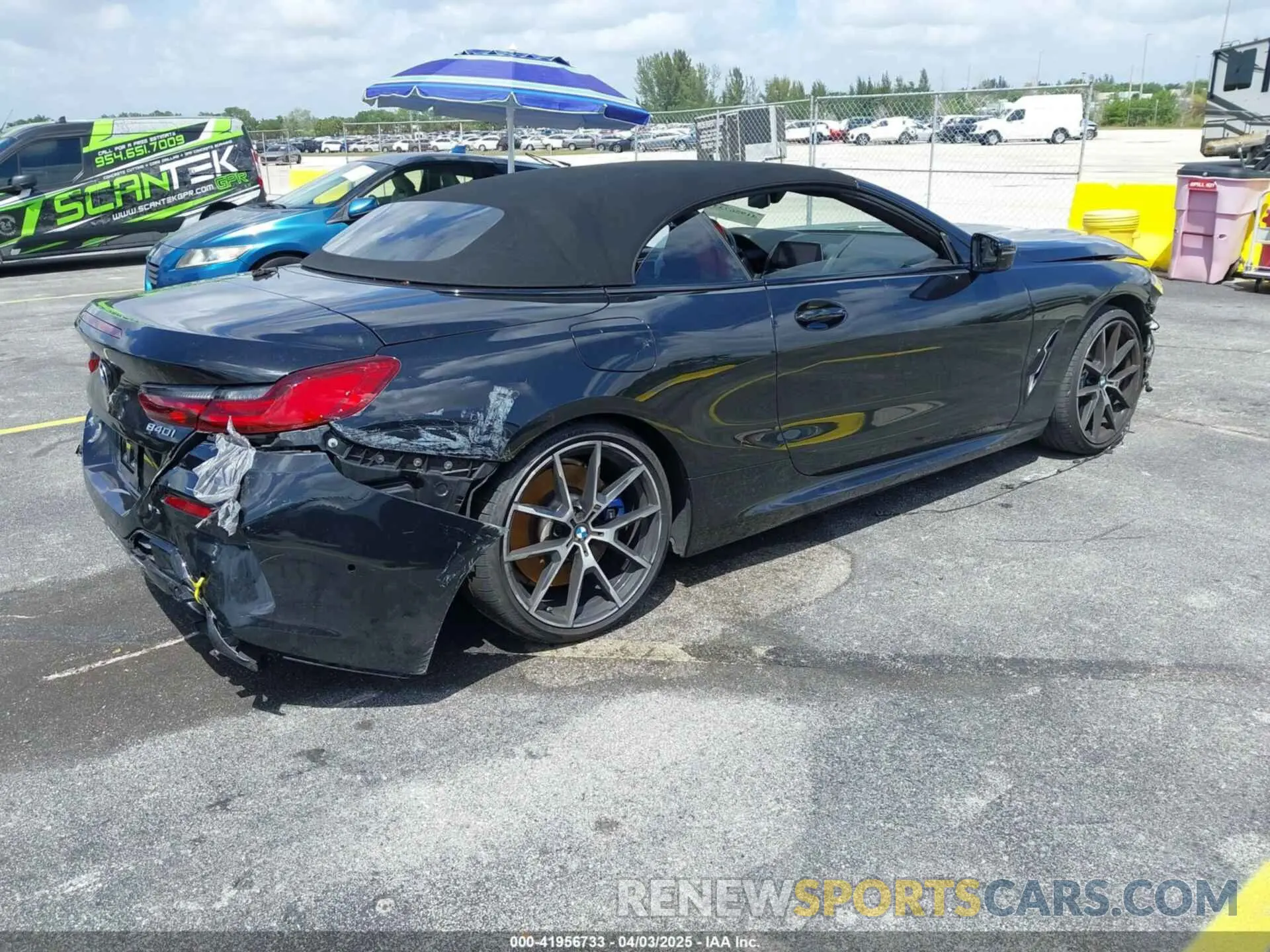 4 fotografías del automóvil dañado WBADZ2C04LCE13928 BMW 840I 2020
