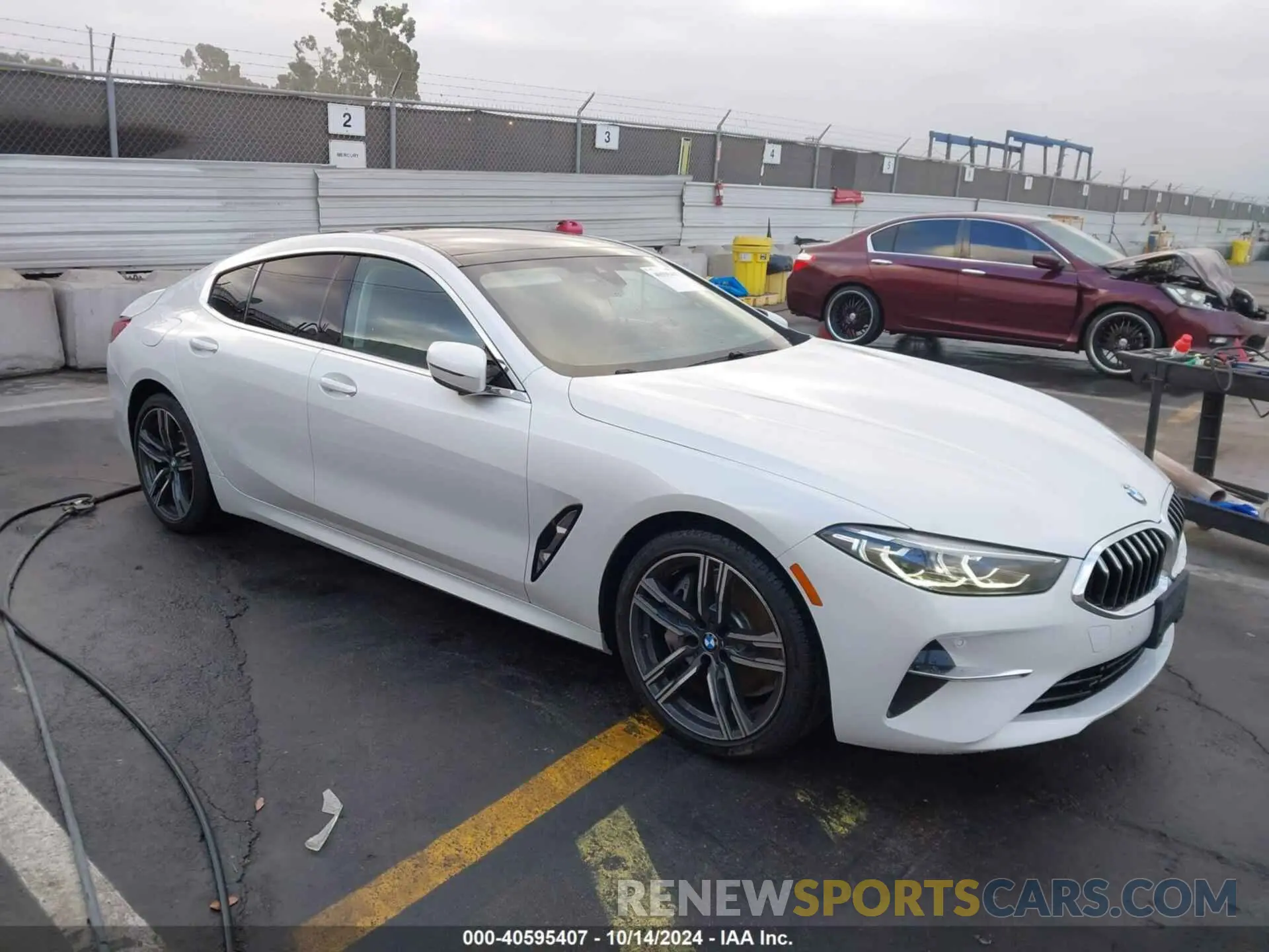 1 fotografías del automóvil dañado WBAGV2C06LCD43468 BMW 840I 2020