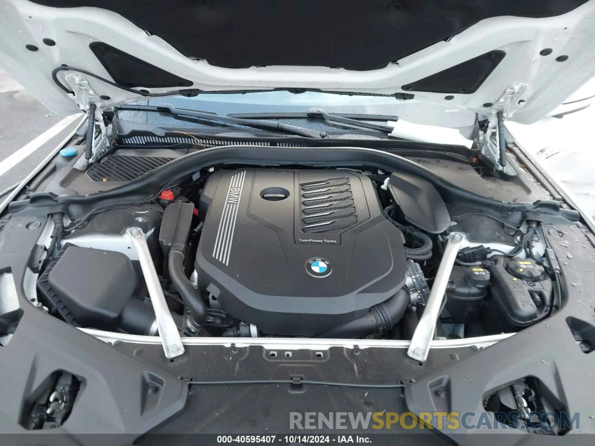 10 fotografías del automóvil dañado WBAGV2C06LCD43468 BMW 840I 2020