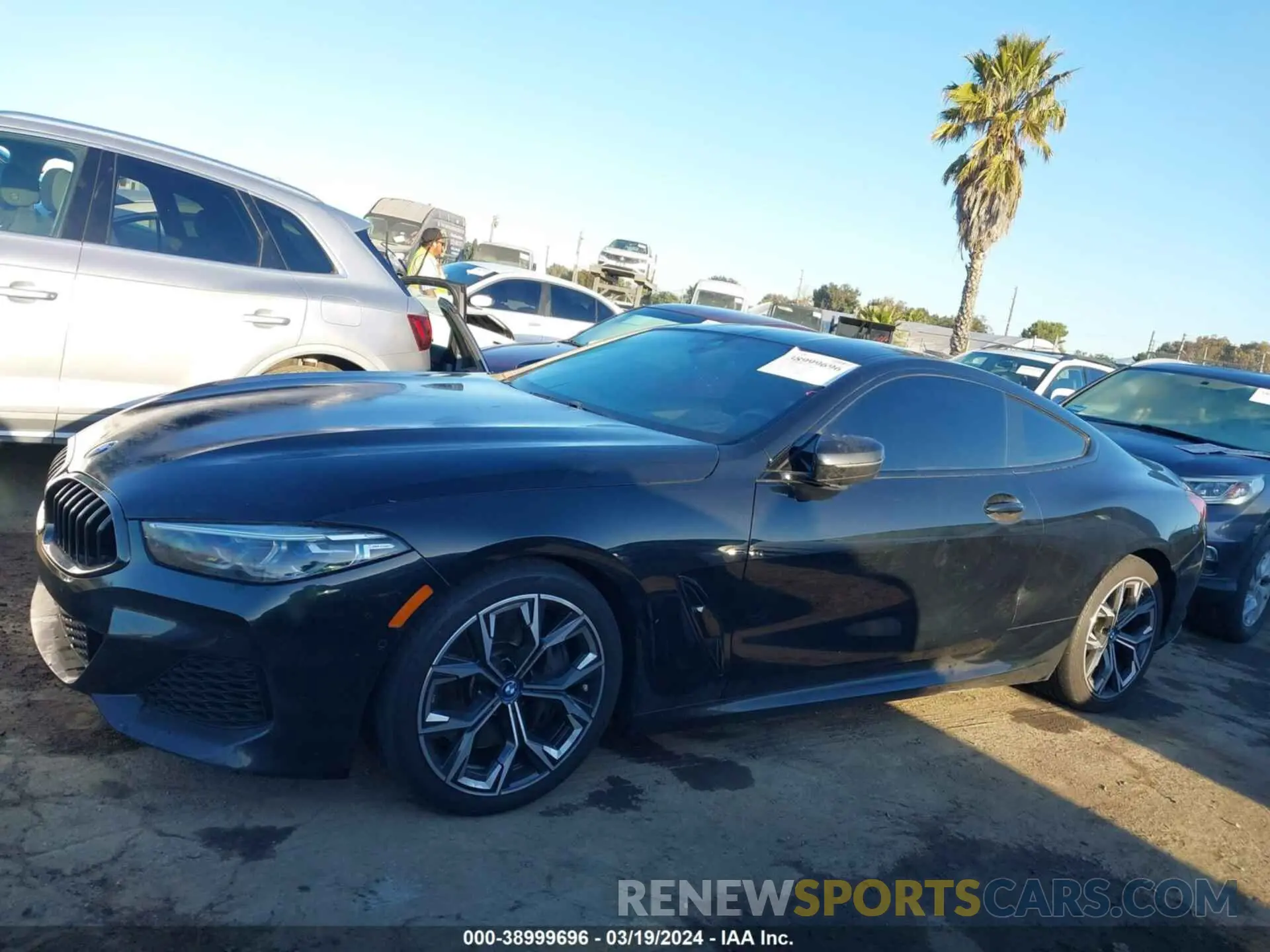 13 fotografías del automóvil dañado WBAAE2C05MCF23371 BMW 840I 2021