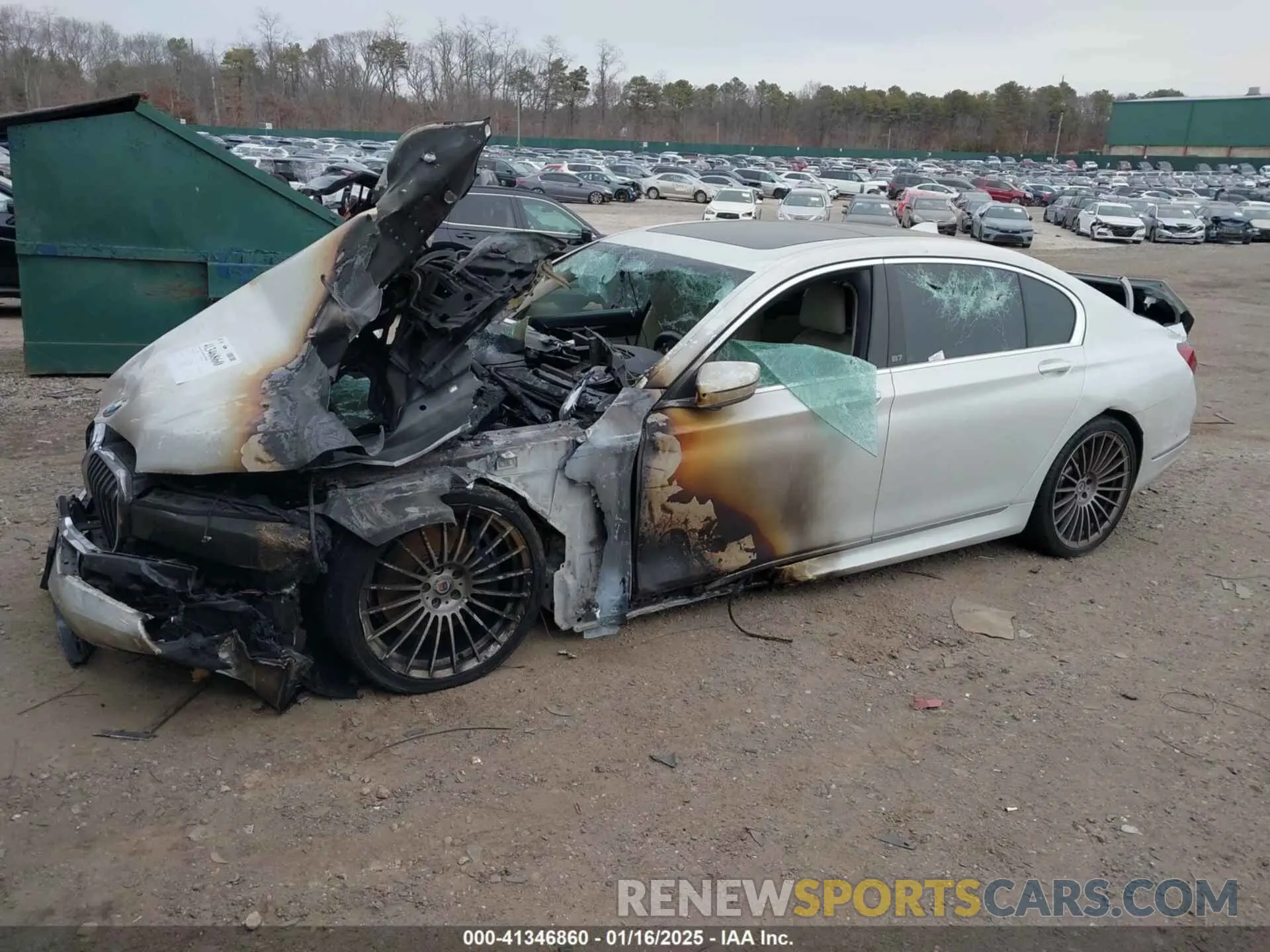 6 fotografías del automóvil dañado WBA7U2C17MCE78925 BMW ALPINA B7 2021