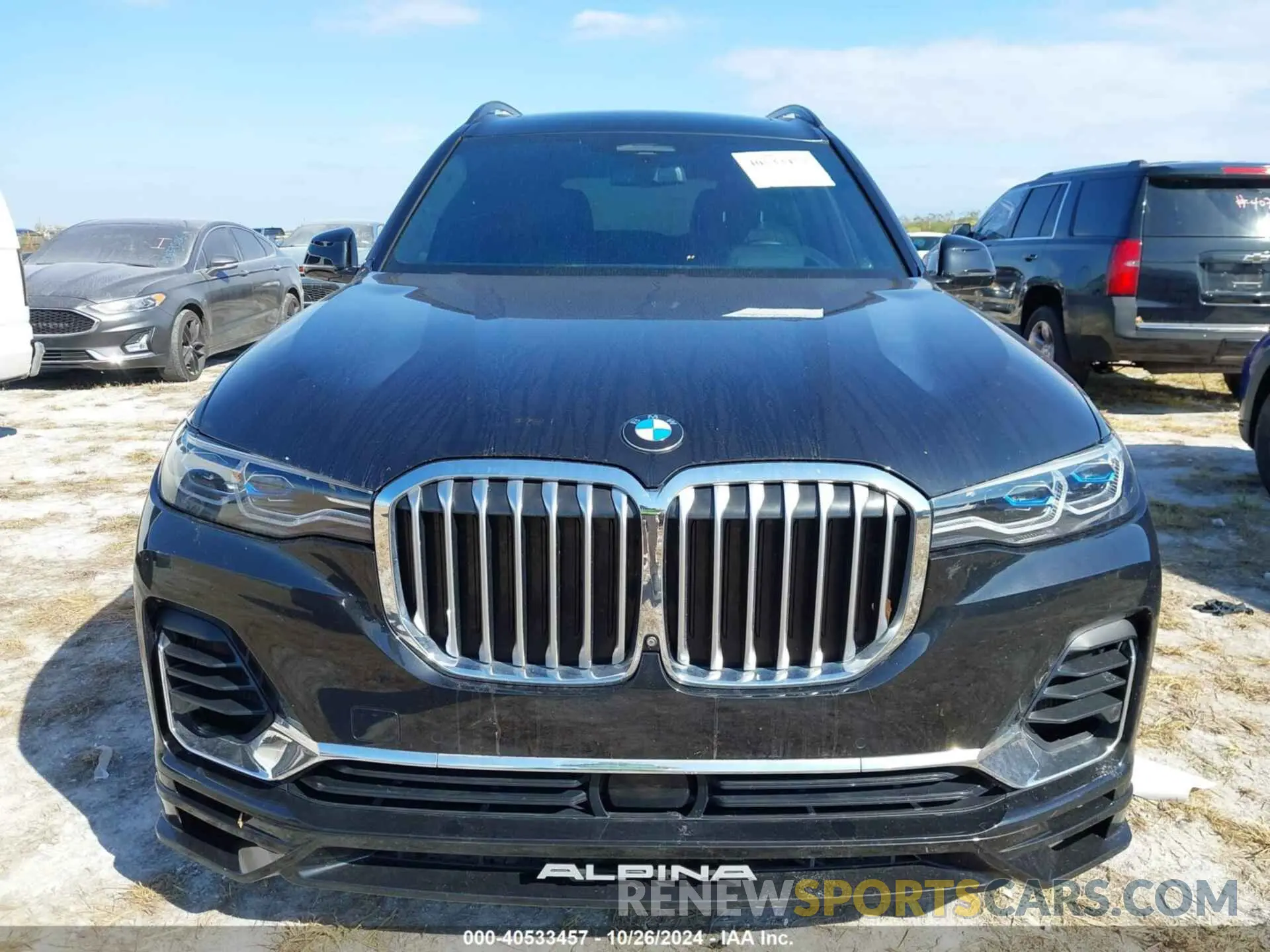 12 fotografías del automóvil dañado 5UXCX6C19M9G78233 BMW ALPINA XB7 2021