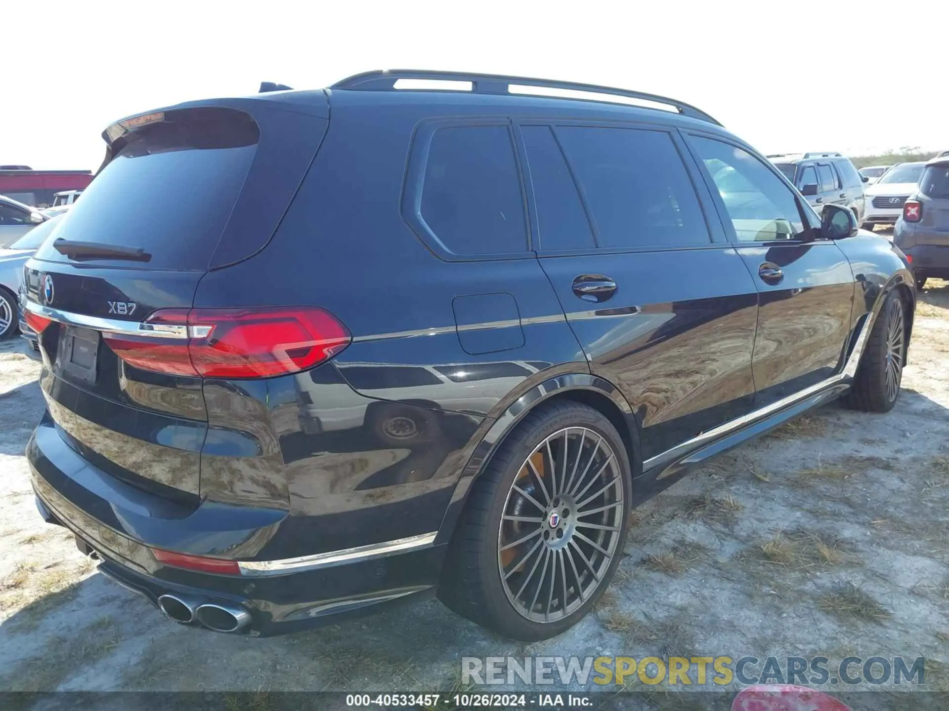 4 fotografías del automóvil dañado 5UXCX6C19M9G78233 BMW ALPINA XB7 2021
