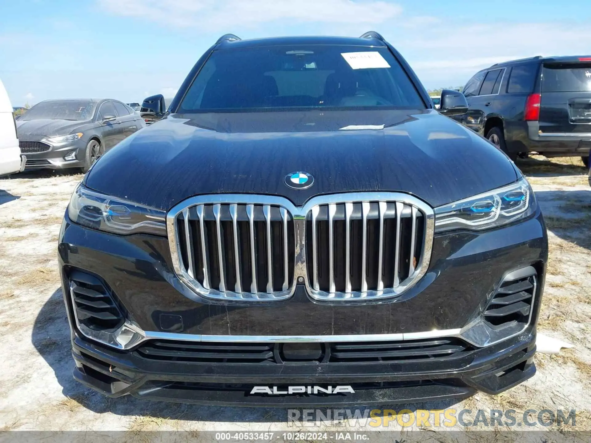 6 fotografías del automóvil dañado 5UXCX6C19M9G78233 BMW ALPINA XB7 2021