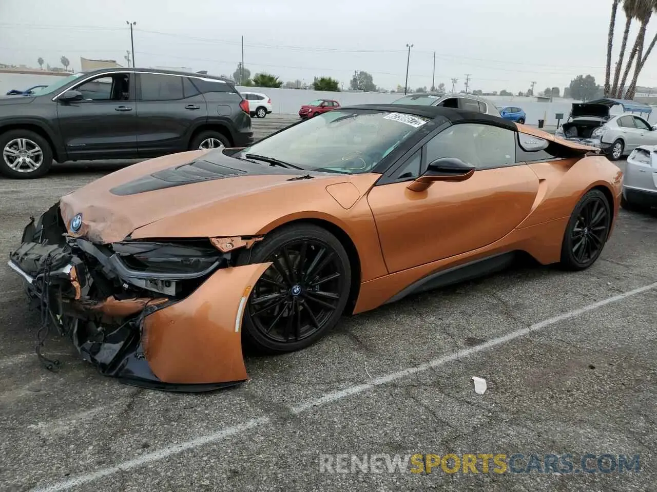 2 fotografías del automóvil dañado WBY2Z6C56KVG98050 BMW I SERIES 2019