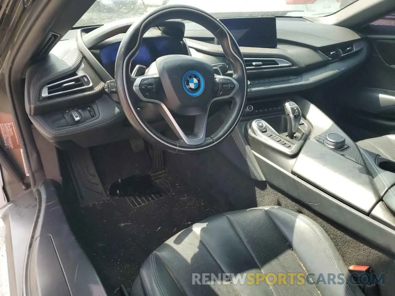 8 fotografías del automóvil dañado WBY2Z6C57KVG98025 BMW I SERIES 2019