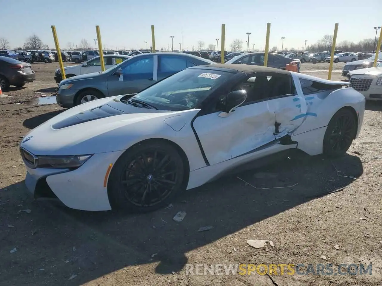 1 fotografías del automóvil dañado WBY2Z6C59KVB82958 BMW I SERIES 2019