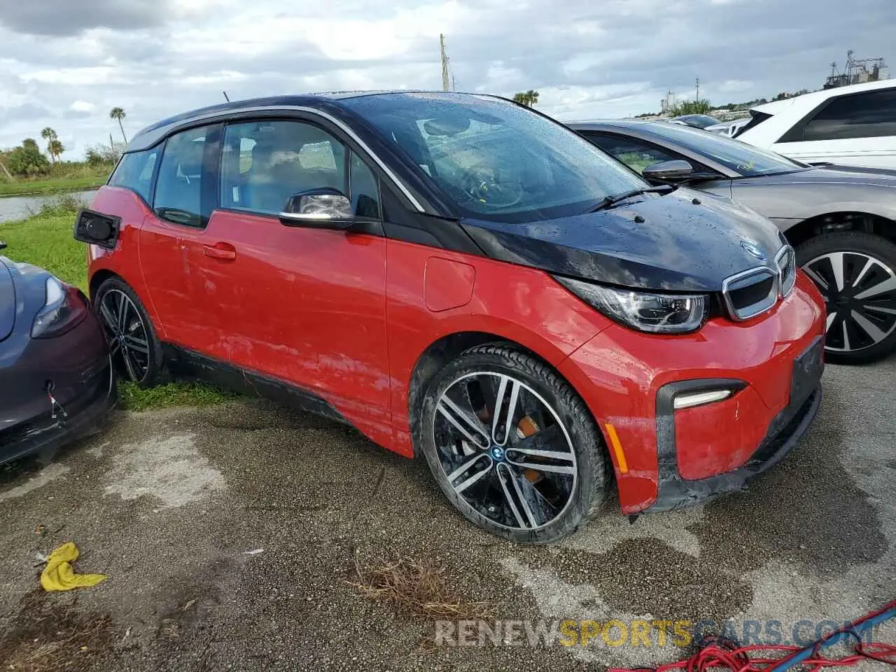 4 fotografías del automóvil dañado WBY8P4C55K7E23780 BMW I SERIES 2019